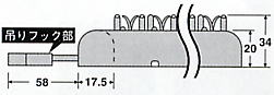 ���N�g�[���}�b�g�̒f�ʌ`��